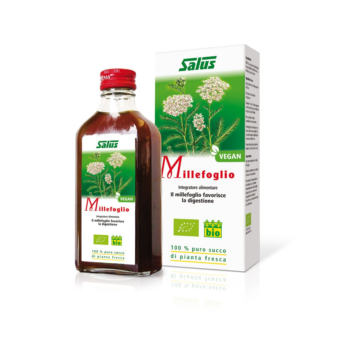 MILLEFOGLIO SUCCO € 12,20 integratore alimentare per  DIGESTIONE