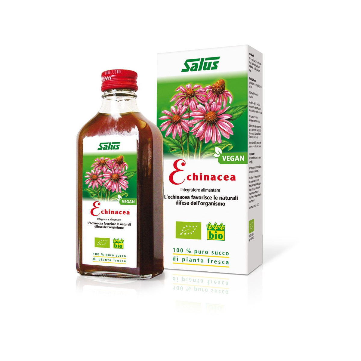 ECHINACEA SUCCO € 16,90 integratore alimentare per  VIE RESPIRATORIE e DIFESE IMMUNITARIE