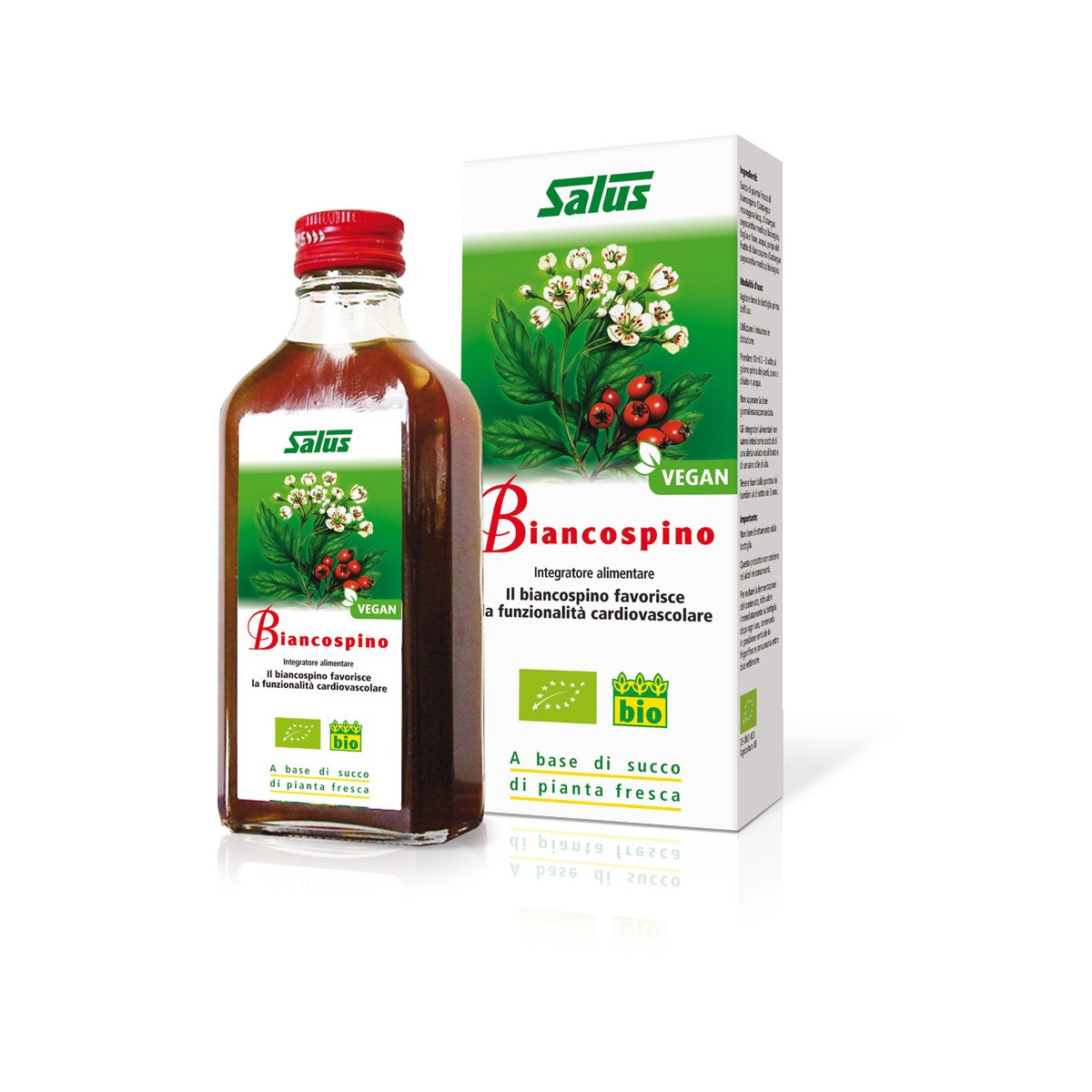 BIANCOSPINO SUCCO € 12,20 integratore alimentare per  CIRCOLAZIONE