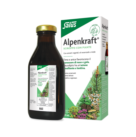 ALPENKRAFT integratore alimentare per  VIE RESPIRATORIE e DIFESE IMMUNITARIE