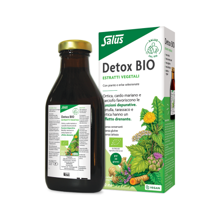 DETOX BIO integratore alimentare per   DEPURATI NATURALMENTE