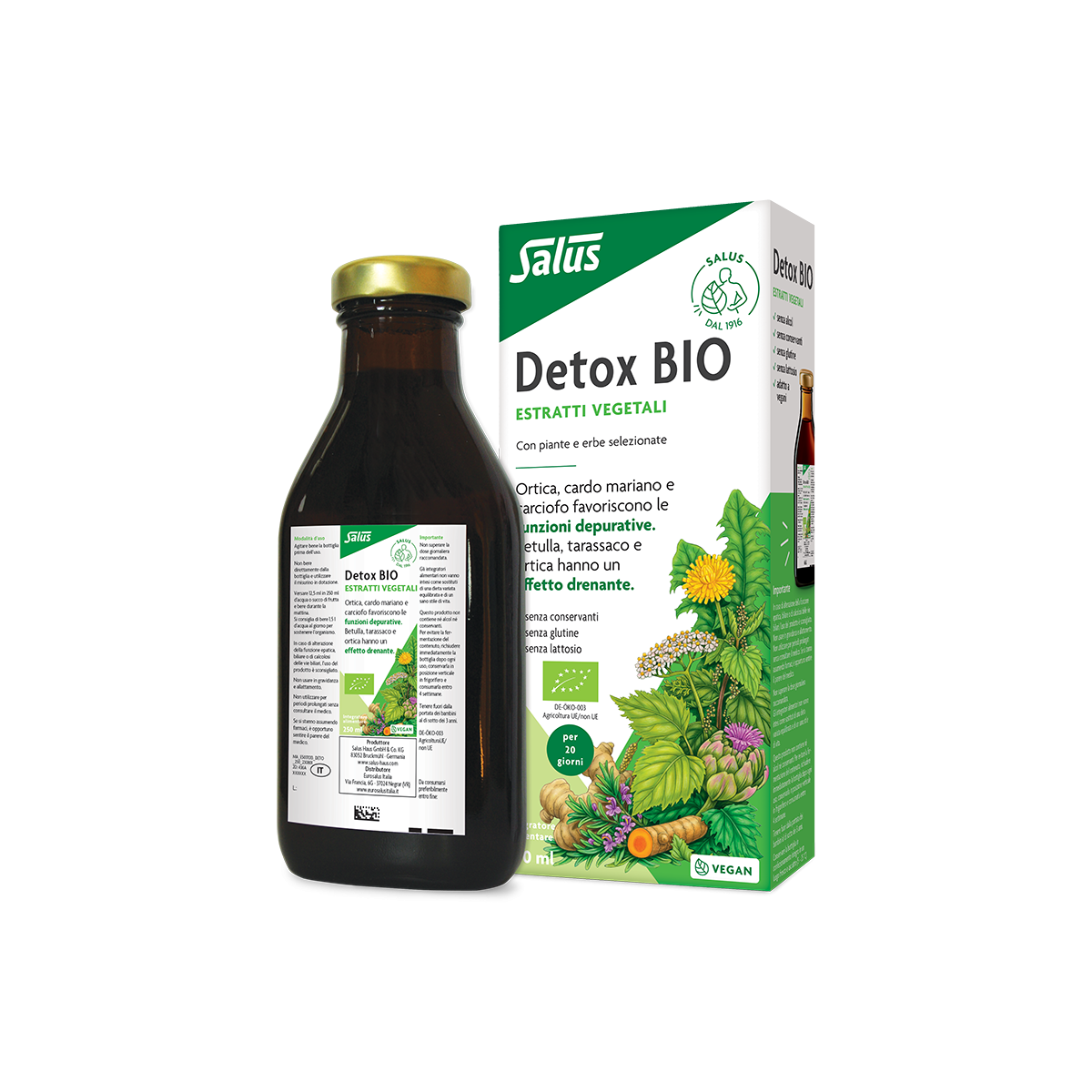 DETOX BIO integratore alimentare per   DEPURATI NATURALMENTE