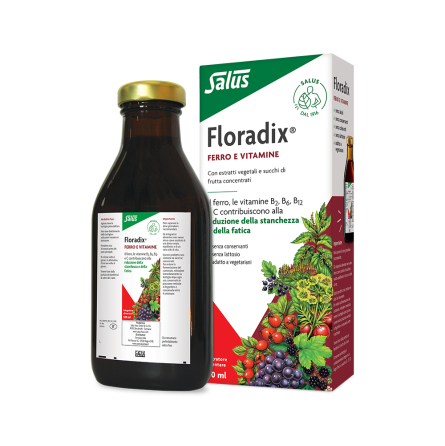 FLORADIX ®  integratore alimentare per  INTEGRA IL FERRO