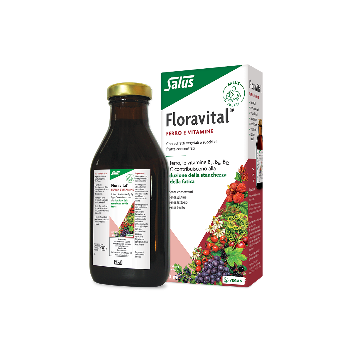 FLORAVITAL ®  integratore alimentare per  INTEGRA IL FERRO