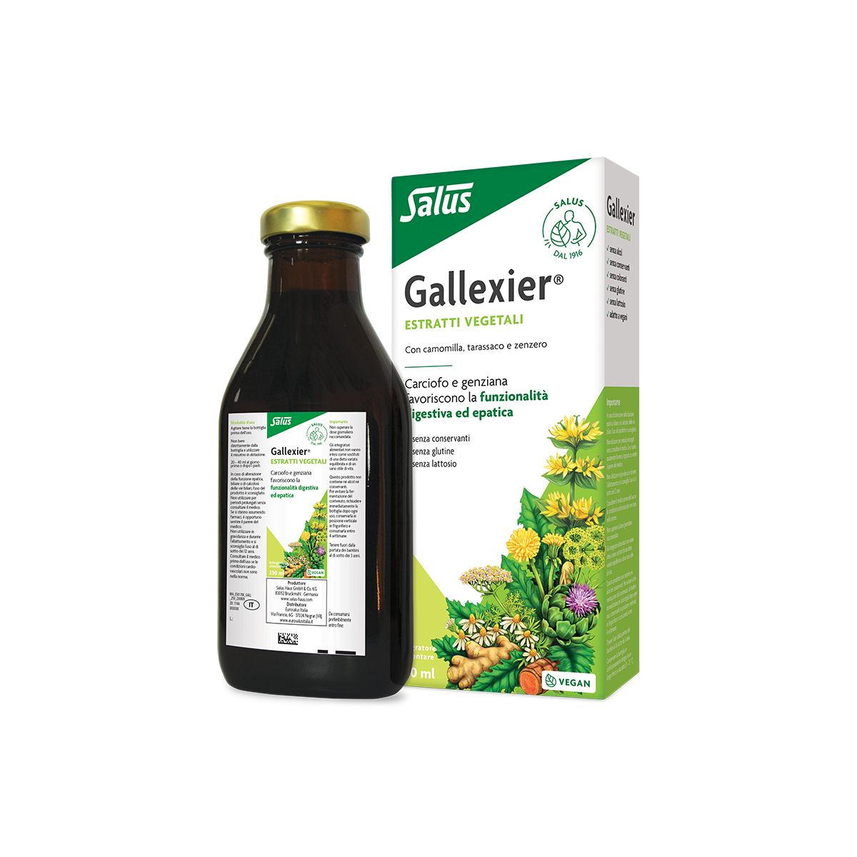 GALLEXIER ®  integratore alimentare per  DIGESTIONE