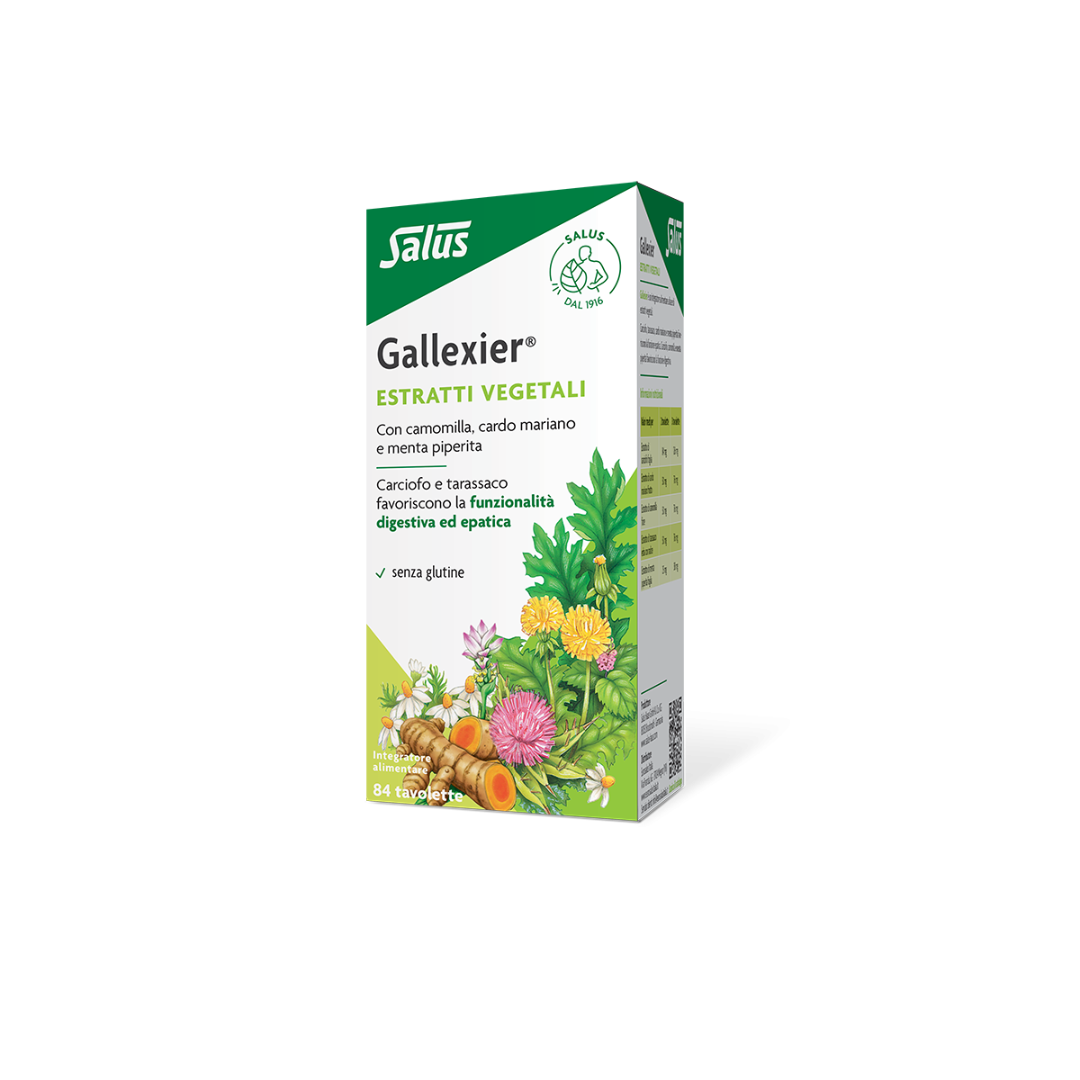 GALLEXIER ® Tavolette integratore alimentare per  DIGESTIONE