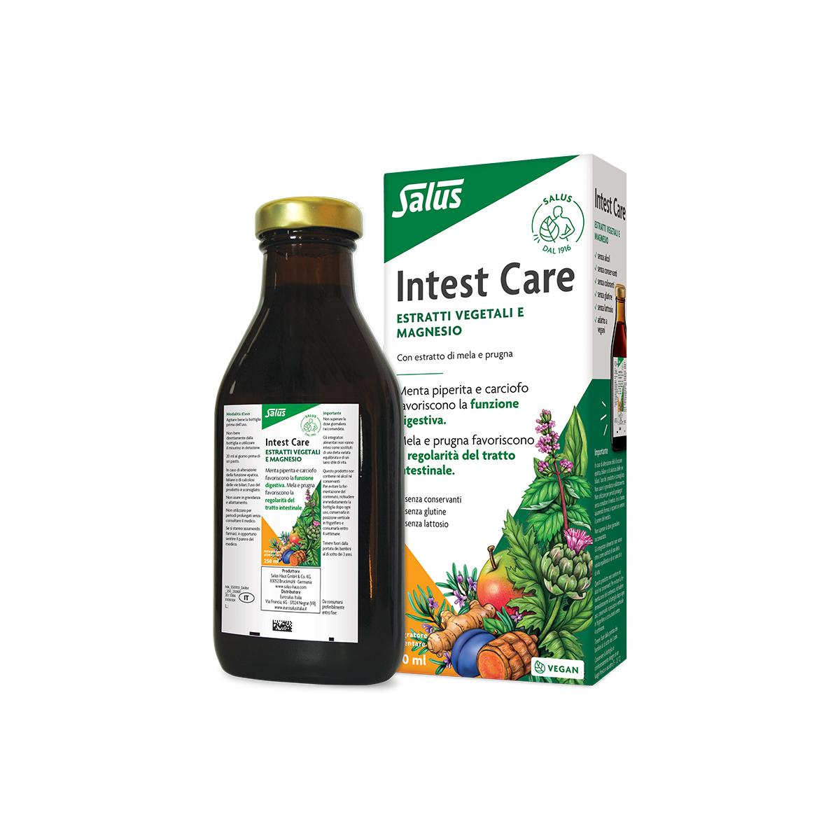 INTESTCARE integratore alimentare per  REGOLA L' INTESTINO