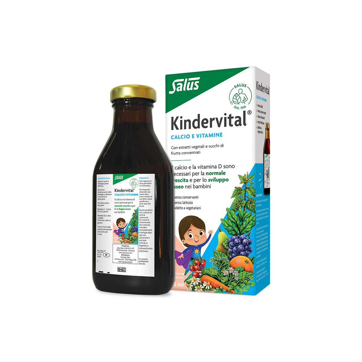 KINDERVITAL ® Formula classica integratore alimentare per  JUNIOR