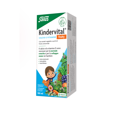 KINDERVITAL® Fruity 100 ml integratore alimentare per  JUNIOR