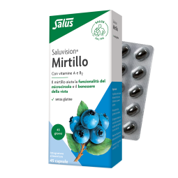 MIRTILLO Saluvision integratore alimentare per  VISTA e CIRCOLAZIONE