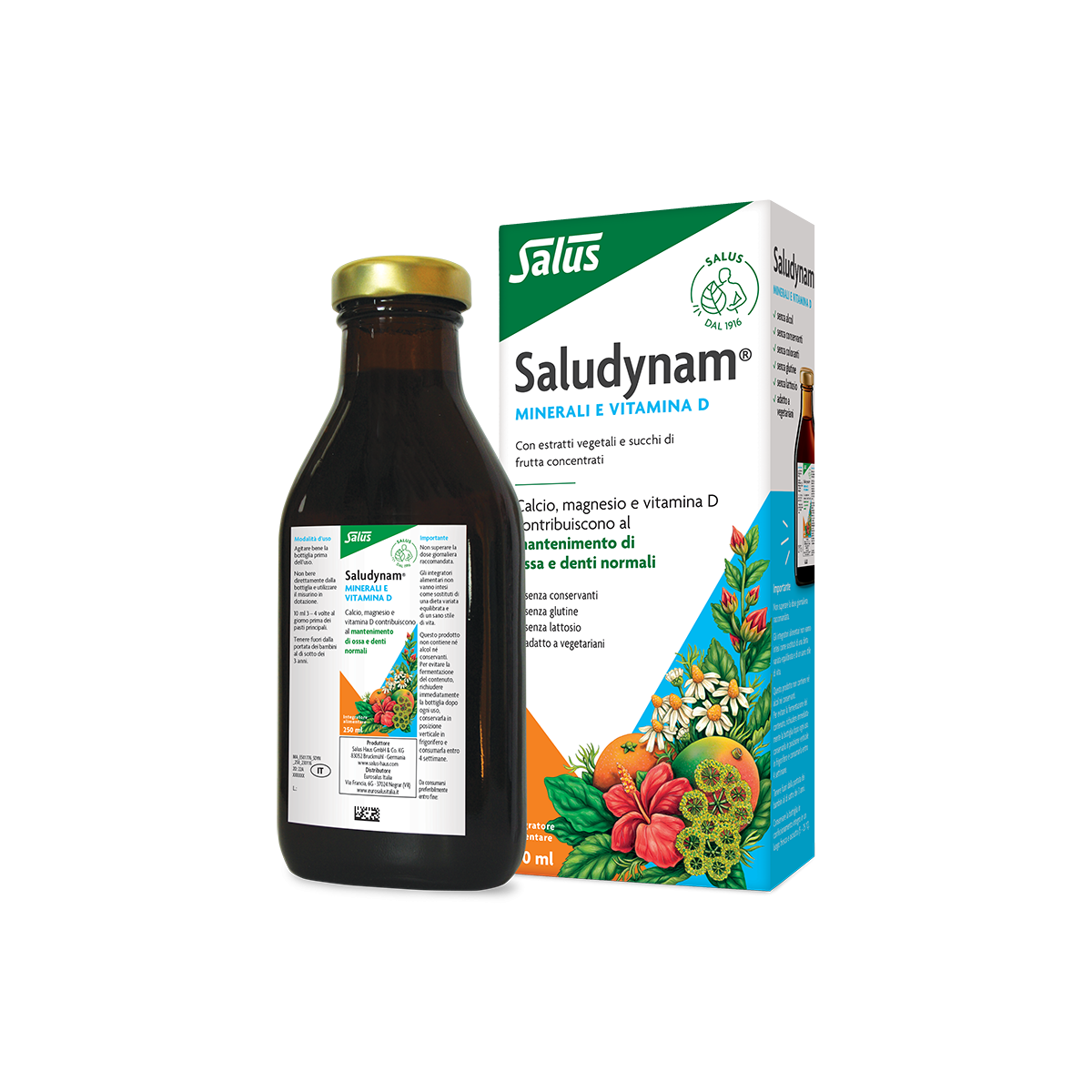 SALUDYNAM ® integratore alimentare per  OSSA E MUSCOLI