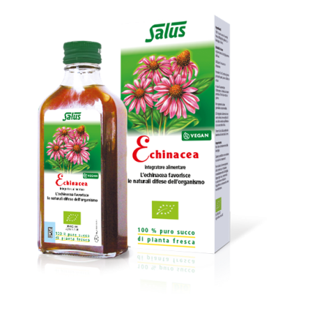 ECHINACEA SUCCO € 18,50 integratore alimentare per  VIE RESPIRATORIE e DIFESE IMMUNITARIE