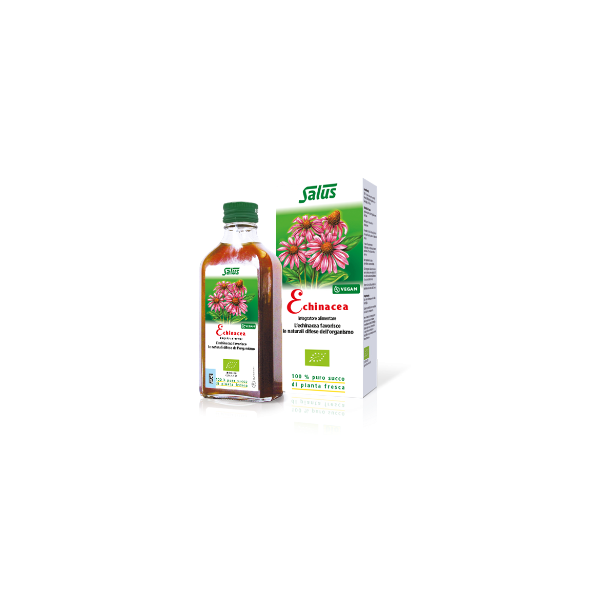 ECHINACEA SUCCO € 18,50 integratore alimentare per  VIE RESPIRATORIE e DIFESE IMMUNITARIE
